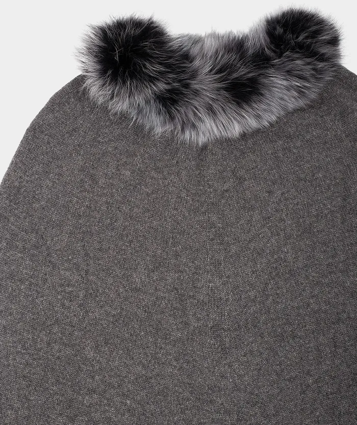 Women Poncho De Cachemir Grey 8211 Winter Clothes Pedro Miralles Women Poncho De Cachemir Grey 8211 Winter Clothes Pedro Miralles
