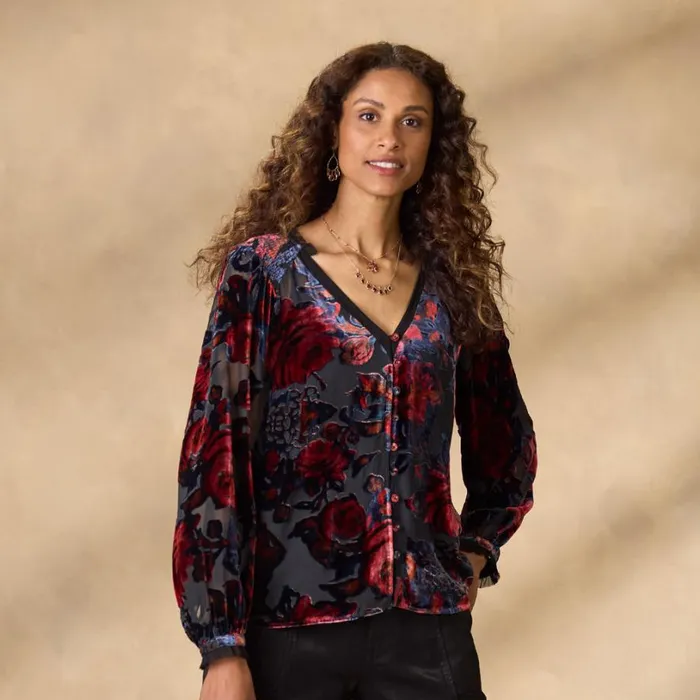 Women Primula Velvet Shirt Petite Onyx Sundance Catalog Petite Styles Women Primula Velvet Shirt Petite Onyx Sundance Catalog Petite Styles