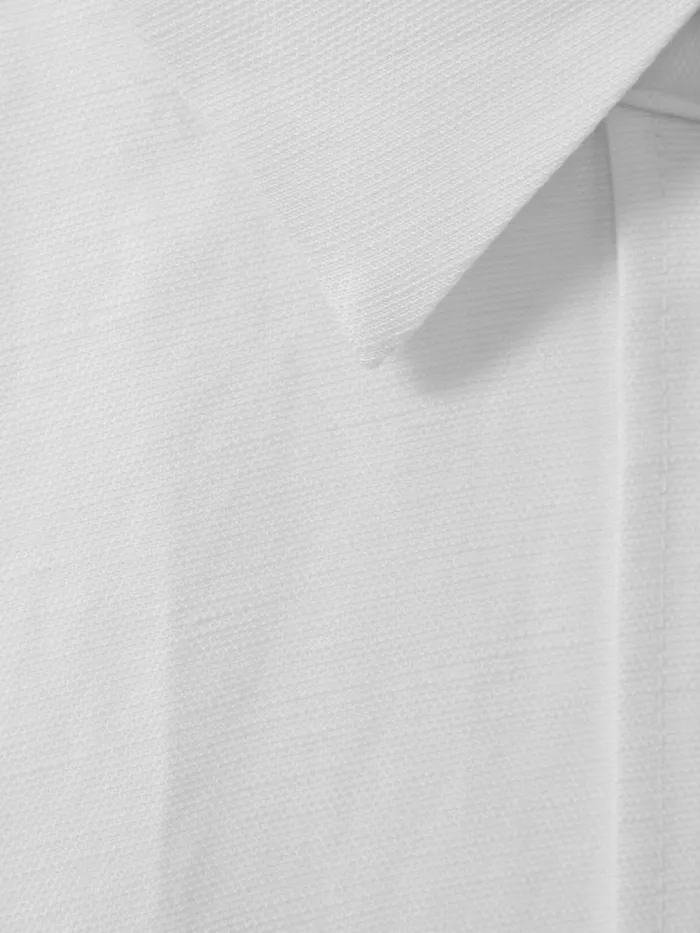 Women Reiss Blouses and Shirts Sian Relaxed Fit Lyocell Linen Button Through Shirt White