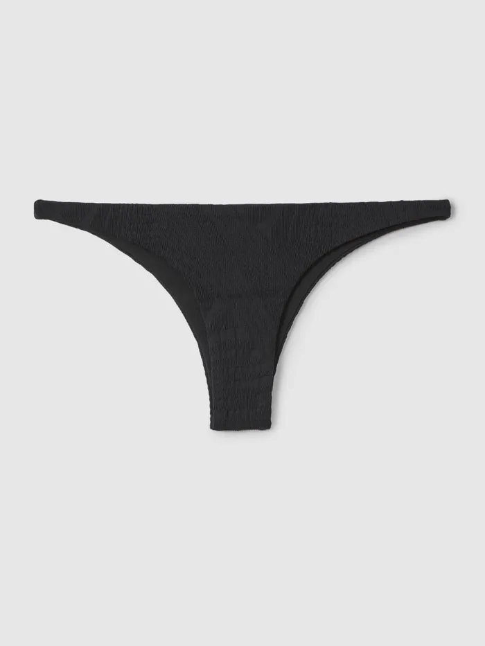 Women Reiss Brands Low Rise Bikini Bottoms Black