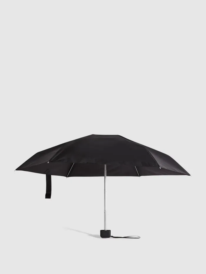 Women Reiss Brands Umbrellas Compact Umbrella Black