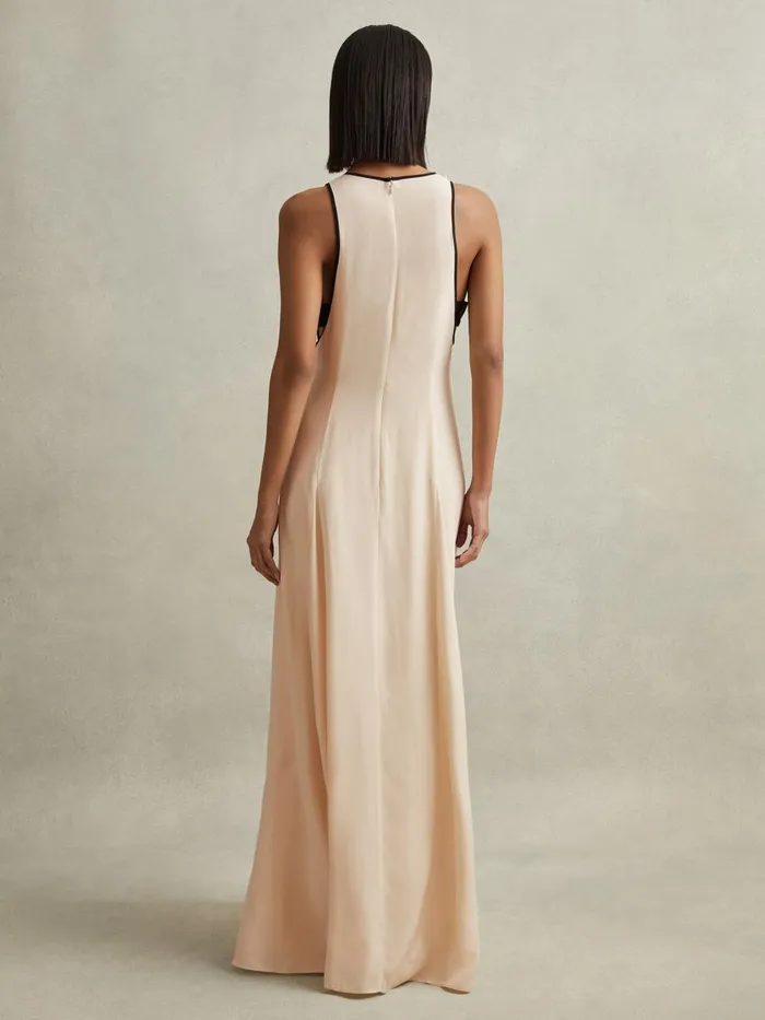 Women Reiss Dresses Darna CutOut Maxi Dress White
