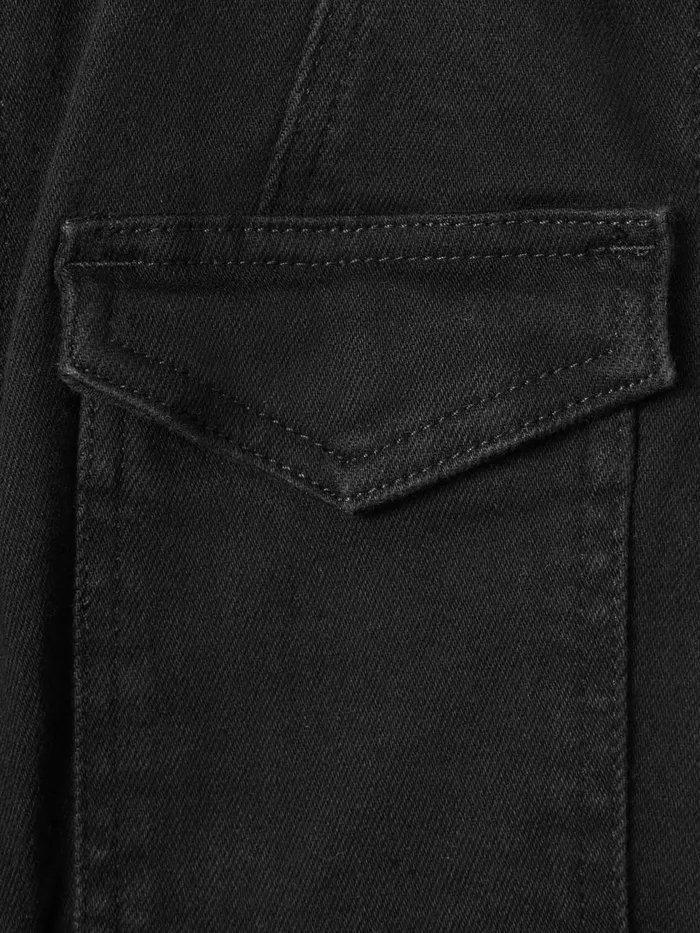 Women Reiss Jumpsuits and Playsuits American Good American Denim Jumpsuit Black