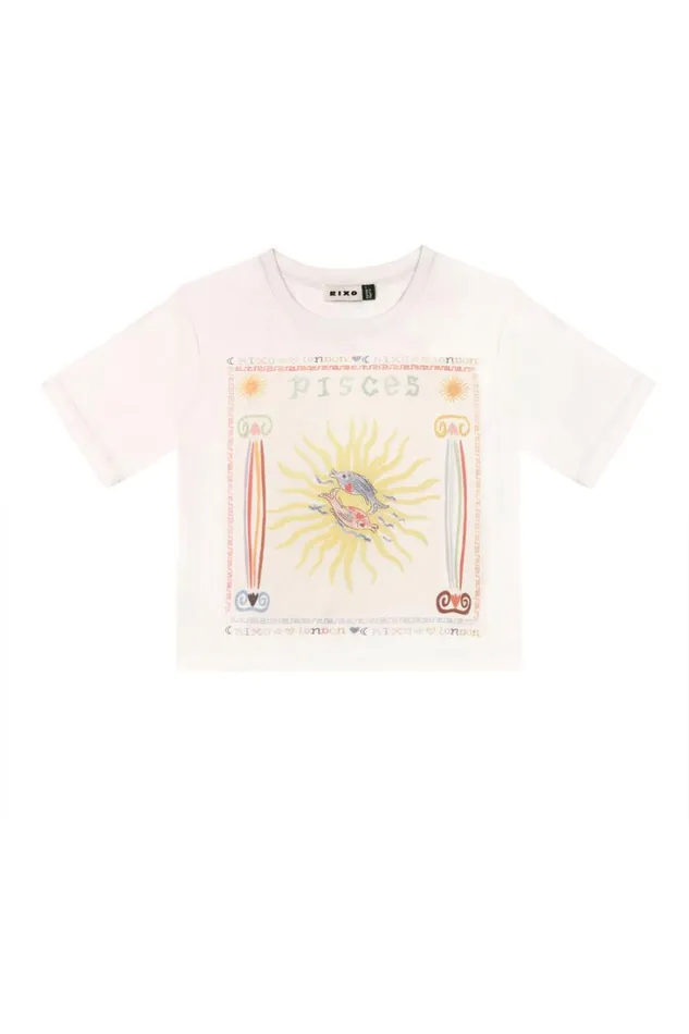 Women RIXO Extended Sizing Ria Zodiac TShirt Pisces