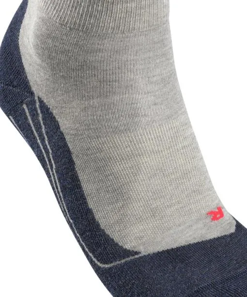 Women RU4 Endurance Short Women Running Short Sock Lightgrey FALKE Running Socks