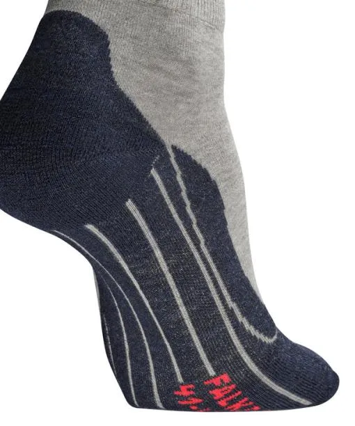 Women RU4 Endurance Short Women Running Short Sock Lightgrey FALKE Running Socks