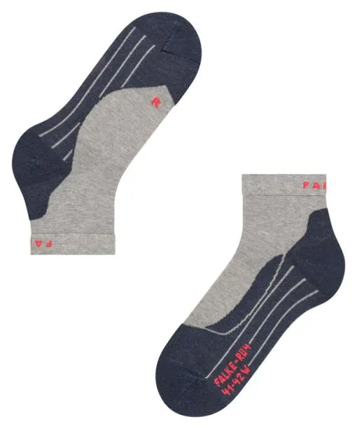 Women RU4 Endurance Short Women Running Short Sock Lightgrey FALKE Running Socks