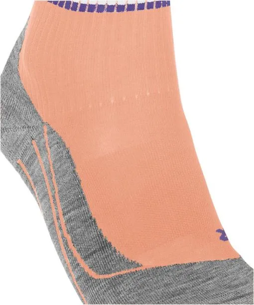 Women RU4 Endurance Women Running Socks Cantaloupe FALKE Running Socks