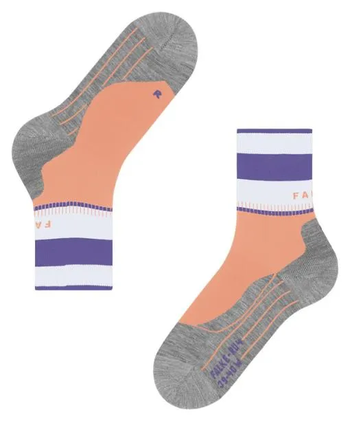 Women RU4 Endurance Women Running Socks Cantaloupe FALKE Running Socks