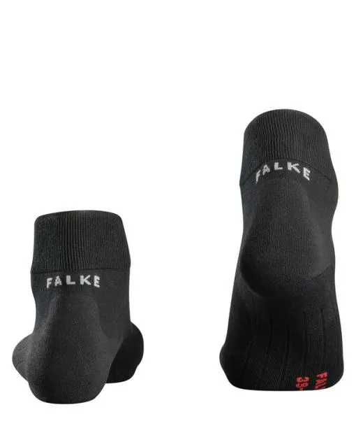 Women RU4 Light Performance Short Women Running Socks Black FALKE Running Socks