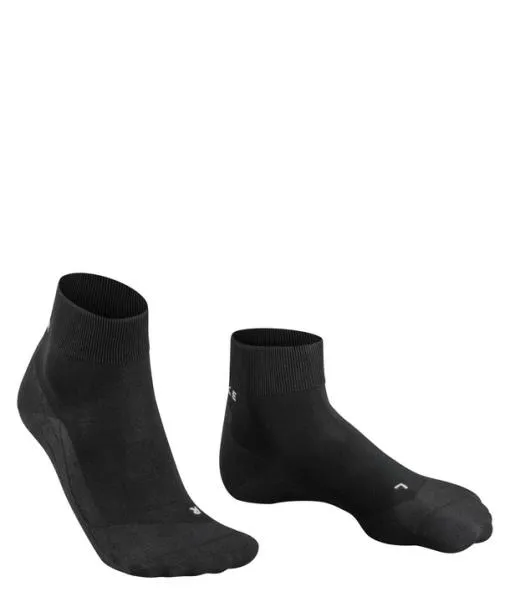 Women RU4 Light Performance Short Women Running Socks Black FALKE Running Socks