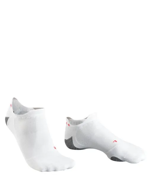 Women RU5 Race Invisible Women Running No Show Socks White FALKE Running Socks