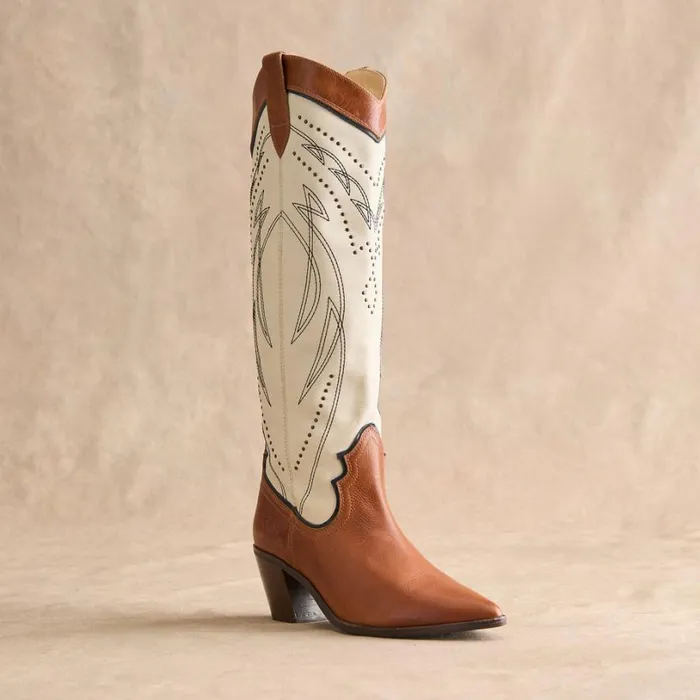 Women Sara Studded Boots Ivory Multi Sundance Catalog Boots Women Sara Studded Boots Ivory Multi Sundance Catalog Boots