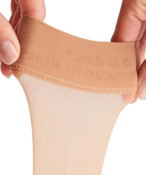 Women Seidenglatt 15 DEN Women Anklets Powder FALKE Fullyfashioned Stockings