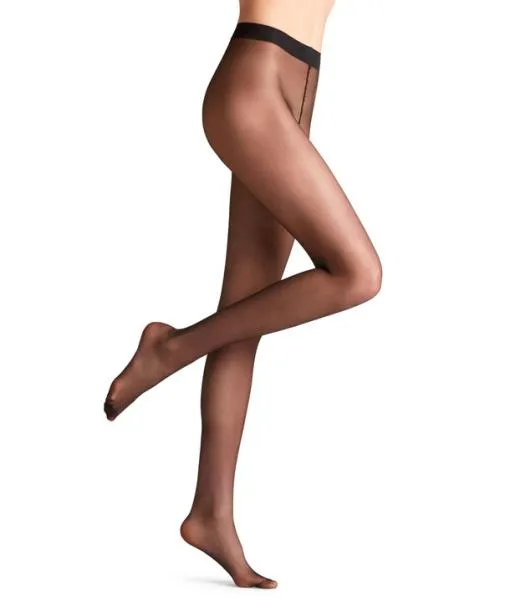 Women Seidenglatt 15 DEN Women Tights Black FALKE Tights and Leggings