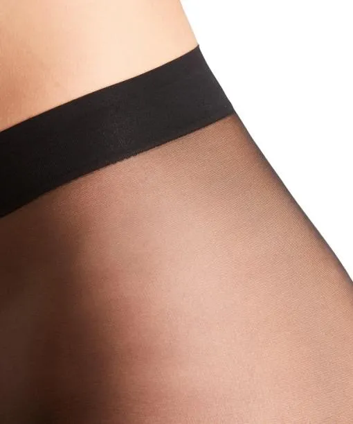 Women Seidenglatt 15 DEN Women Tights Black FALKE Tights and Leggings