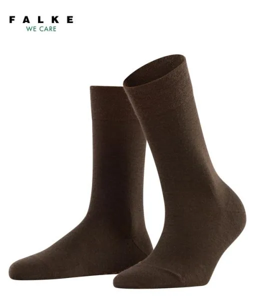 Women Sensitive Berlin Women Socks Dark Brown FALKE Functionals