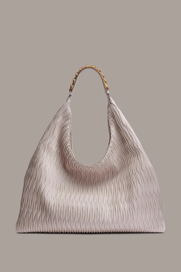 Women Shoulder And Hobo Bags Donna Karan BELLMORE XL HOBO BAG Sand