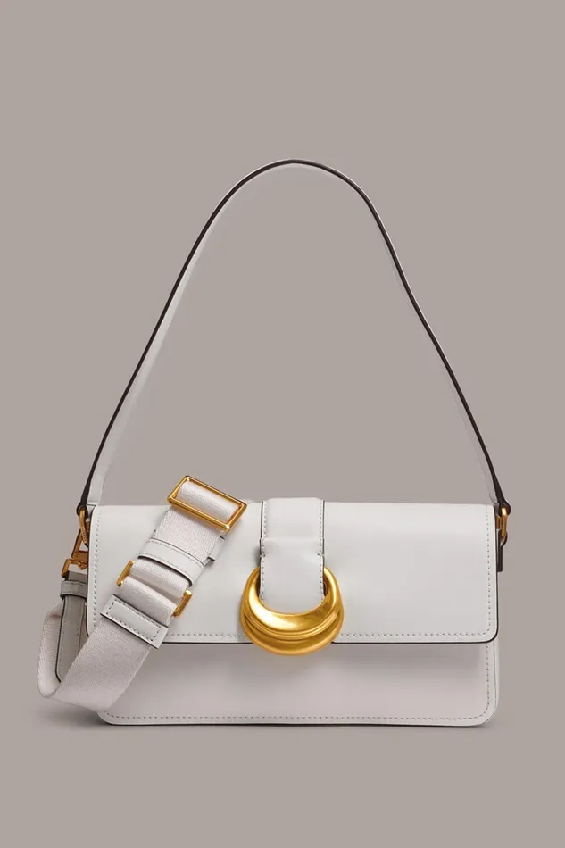 Women Shoulder And Hobo Bags Donna Karan VALLEY STREAM SHOULDER Brilliant White Women Shoulder And Hobo Bags Donna Karan VALLEY STREAM SHOULDER Brilliant White