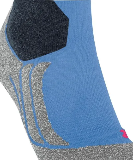Women SK2 Intermediate Vegan Women Skiing Kneehigh Socks Blue Note FALKE Ski Socks