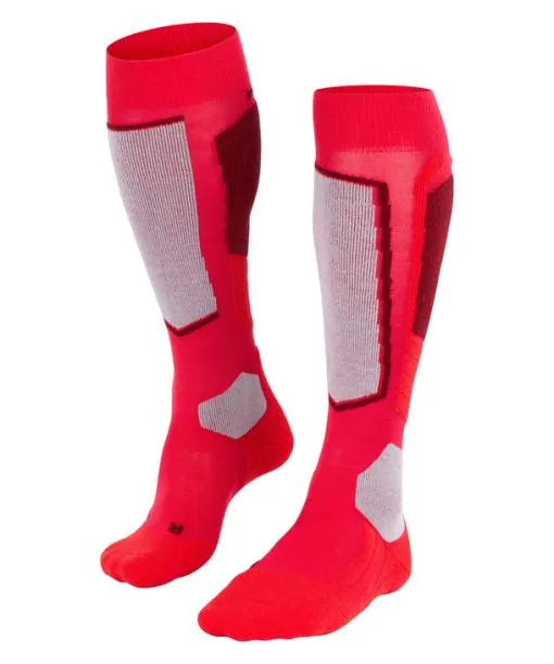Women SK2 Intermediate Wool Women Skiing Kneehigh Socks Rose FALKE Ski Socks