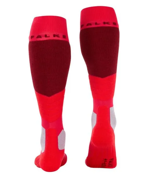 Women SK2 Intermediate Wool Women Skiing Kneehigh Socks Rose FALKE Ski Socks