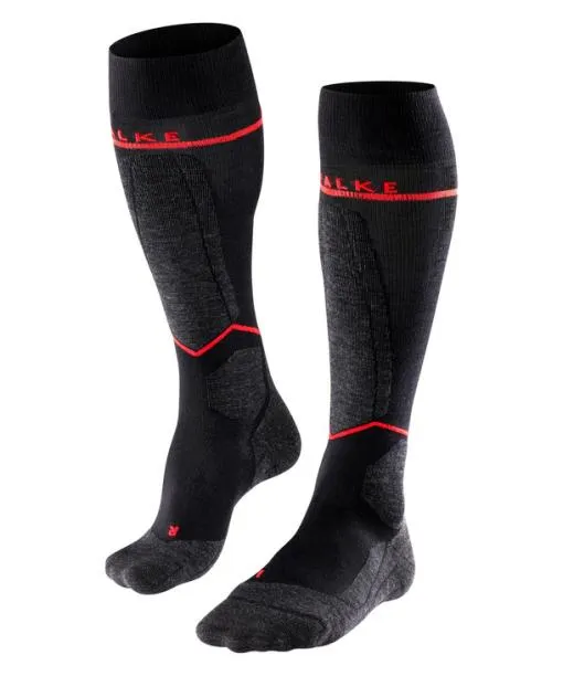 Women SK4 Advanced Compression Light Women Skiing Kneehigh Socks Black FALKE Ski Socks Women SK4 Advanced Compression Light Women Skiing Kneehigh Socks Black FALKE Ski Socks