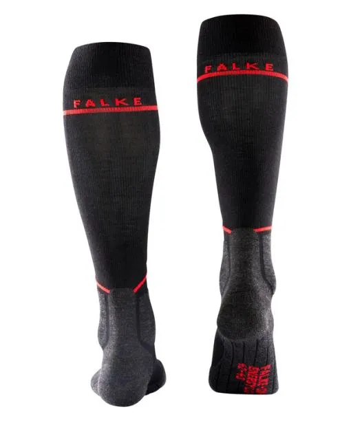 Women SK4 Advanced Compression Light Women Skiing Kneehigh Socks Black FALKE Ski Socks