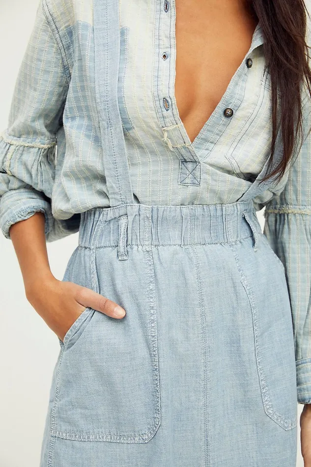 Women Skirts Free People Sweet Pea Maxi Skirt Sea Washed