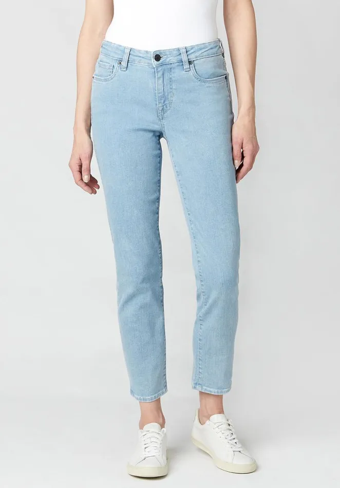 Women Slim Carrie Mid Rise Acid Jeans Indigo Buffalo David Bitton Slim Carrie