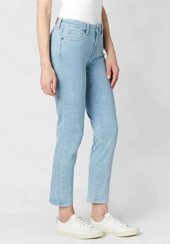 Women Slim Carrie Mid Rise Acid Jeans Indigo Buffalo David Bitton Slim Carrie