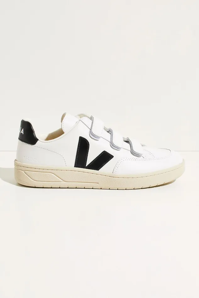 Women Sneakers Free People Veja VLock Sneakers Extra White Black