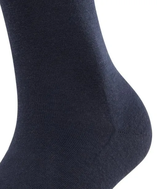Women Softmerino Women Kneehigh Socks Dark Navy FALKE Knee High Socks