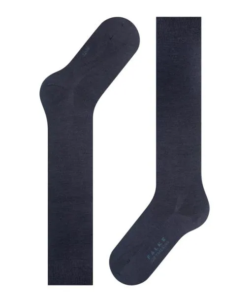Women Softmerino Women Kneehigh Socks Dark Navy FALKE Knee High Socks