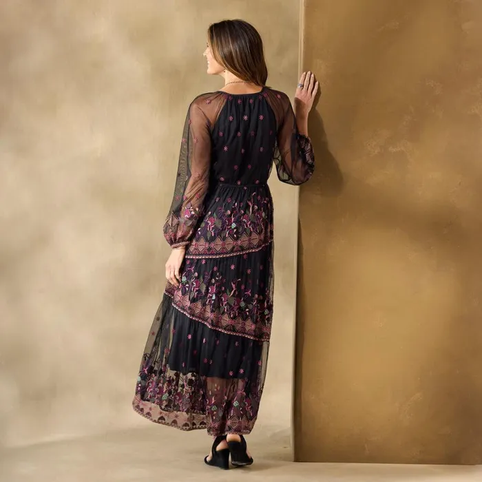 Women Soiree In Vienna Dress Petite Black Sundance Catalog Dresses and Jumpsuits Women Soiree In Vienna Dress Petite Black Sundance Catalog Dresses and Jumpsuits