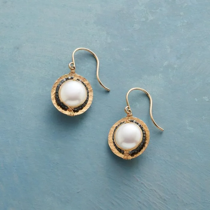 Women Solar Eclipse Earrings Sundance Catalog Earrings
