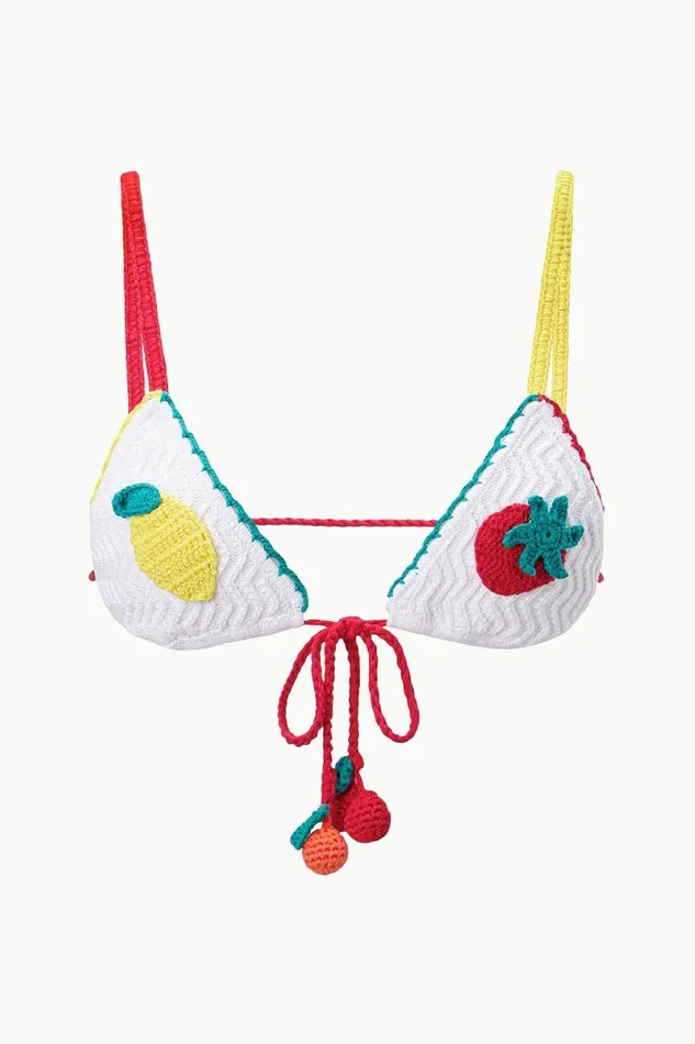 Women STAUD Bikinis CROCHET BIKINI TOP CROCHET FRUIT Women STAUD Bikinis CROCHET BIKINI TOP CROCHET FRUIT
