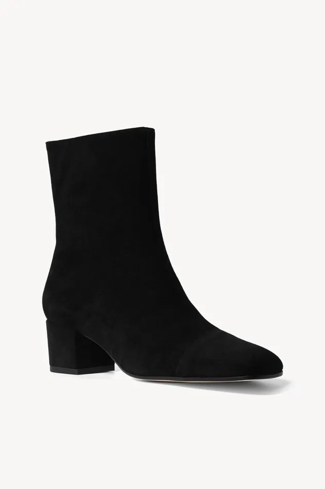 Women STAUD Boots AIMEE SHORT BOOT BLACK SUEDE Women STAUD Boots AIMEE SHORT BOOT BLACK SUEDE