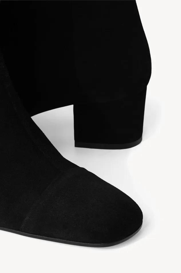 Women STAUD Boots AIMEE SHORT BOOT BLACK SUEDE Women STAUD Boots AIMEE SHORT BOOT BLACK SUEDE