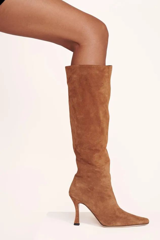 Women STAUD Boots CAMI BOOT TAN SUEDE