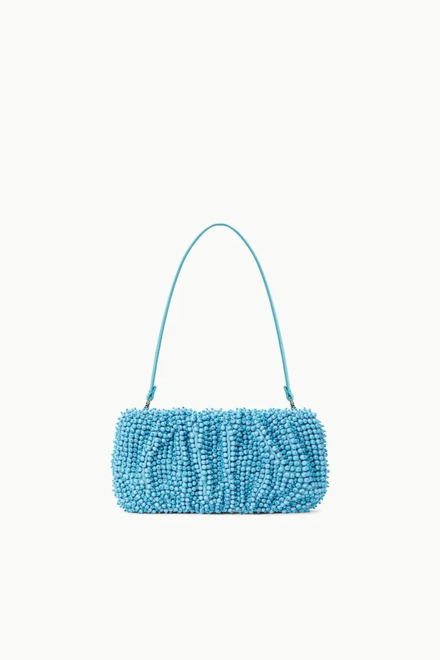 Women STAUD Clutches BEADED BEAN BAG PACIFIC