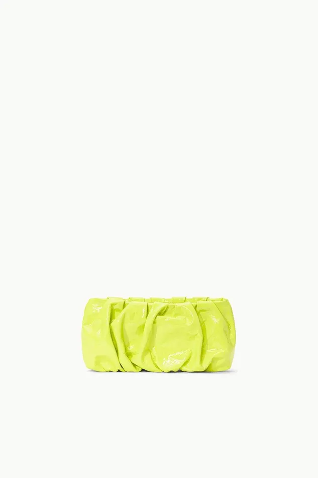 Women STAUD Clutches BEAN BAG CITRON PATENT Women STAUD Clutches BEAN BAG CITRON PATENT