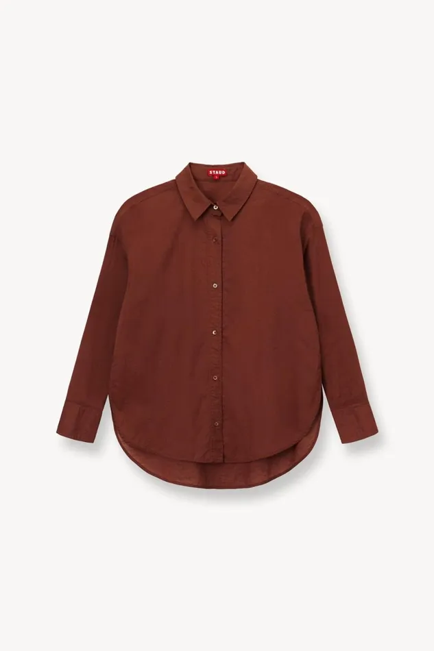 Women STAUD Cover Ups COLTON SHIRT CLOVE Women STAUD Cover Ups COLTON SHIRT CLOVE