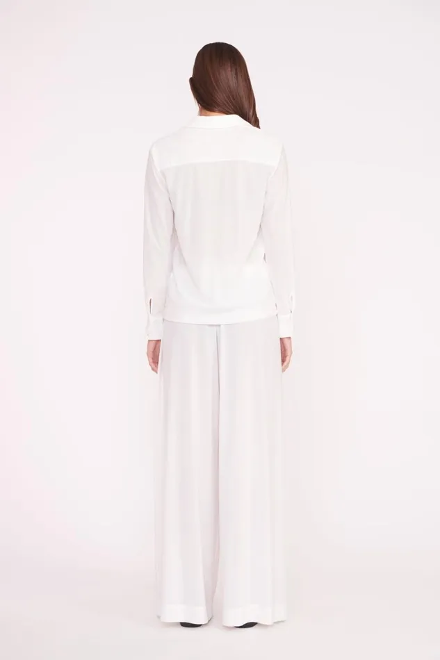 Women STAUD Cover Ups MIRIAM COVERUP TOP WHITE Women STAUD Cover Ups MIRIAM COVERUP TOP WHITE