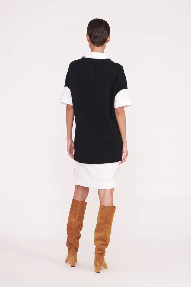 Women STAUD Dresses BRIDGET DRESS BLACK WHITE Women STAUD Dresses BRIDGET DRESS BLACK WHITE