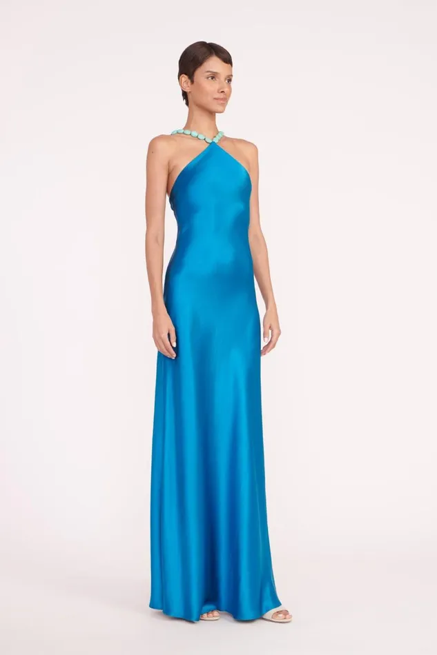 Women STAUD Dresses CADENCE DRESS ISLAND BLUE Women STAUD Dresses CADENCE DRESS ISLAND BLUE
