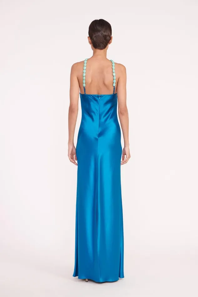 Women STAUD Dresses CADENCE DRESS ISLAND BLUE Women STAUD Dresses CADENCE DRESS ISLAND BLUE