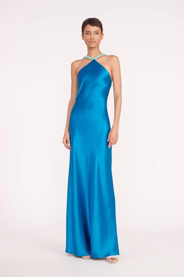 Women STAUD Dresses CADENCE DRESS ISLAND BLUE Women STAUD Dresses CADENCE DRESS ISLAND BLUE