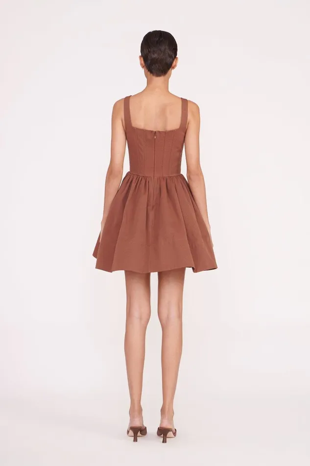 Women STAUD Dresses LANDSCAPE DRESS CLOVE
