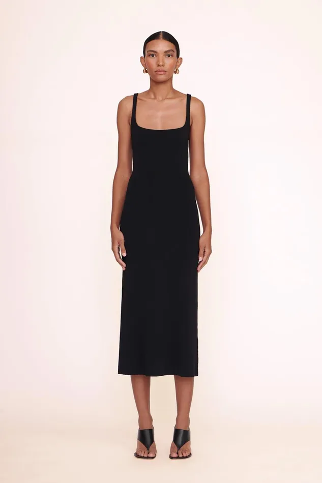Women STAUD Dresses PAITYN DRESS BLACK